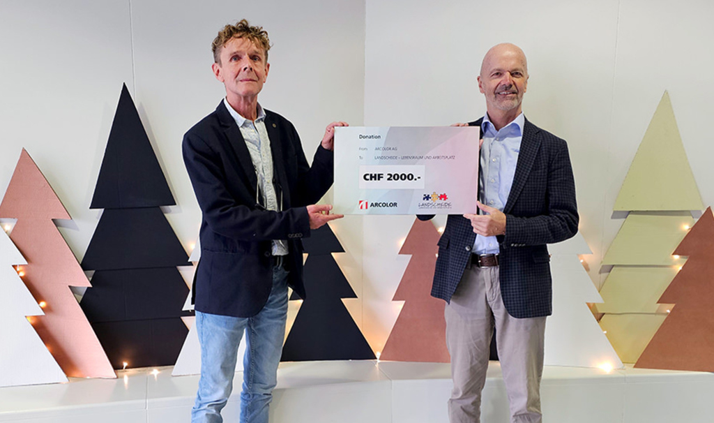 ARCOLOR AG - We are supporting «Landscheide – Residential Home and Workplace»